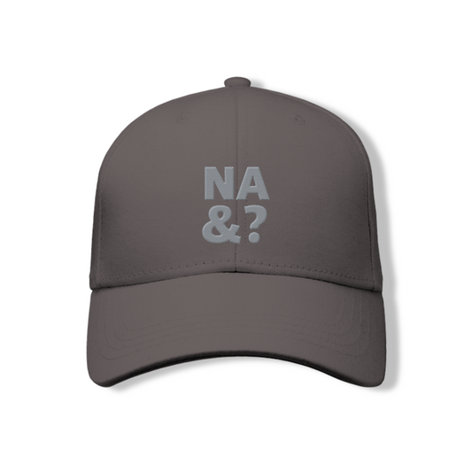Cappellino da baseball ricamato – "NA&?"