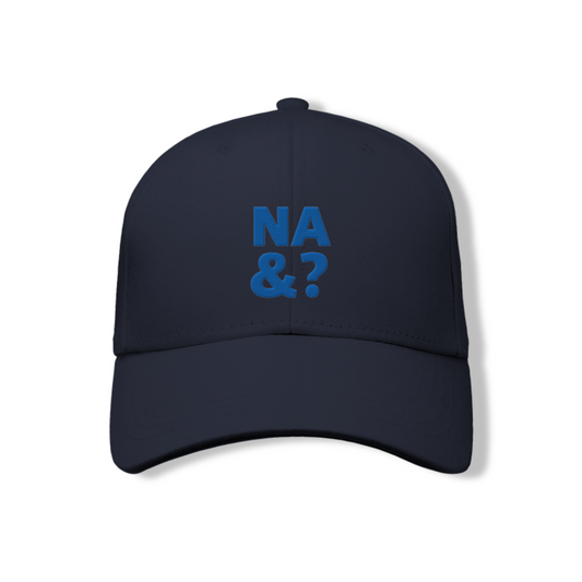 Cappellino da baseball ricamato – "NA&?"