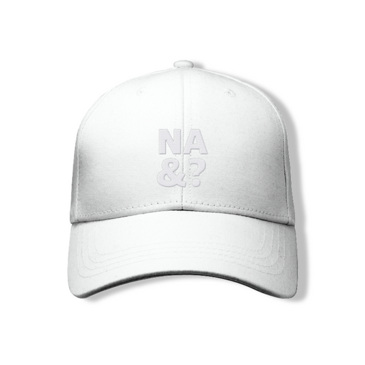 Cappellino da baseball ricamato – "NA&?"
