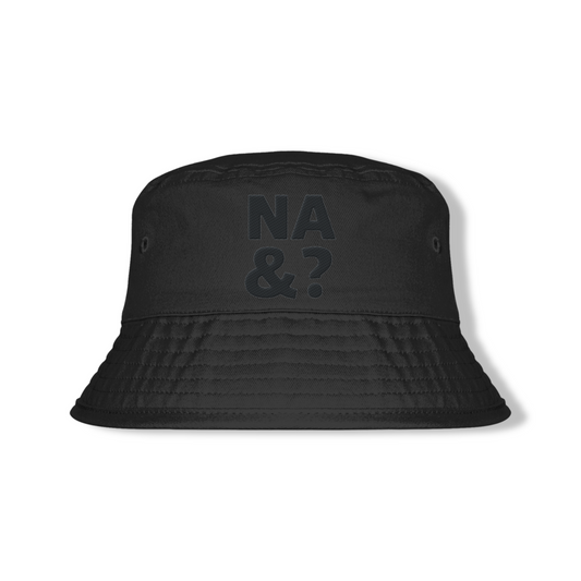 Cappello bucket unisex ricamato – "NA&?"