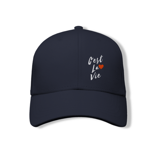 C’est la vie – Cappellino da Baseball Donna in Cotone Premium