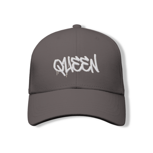 Women's Cotton Cap – "Queen" Embroidery