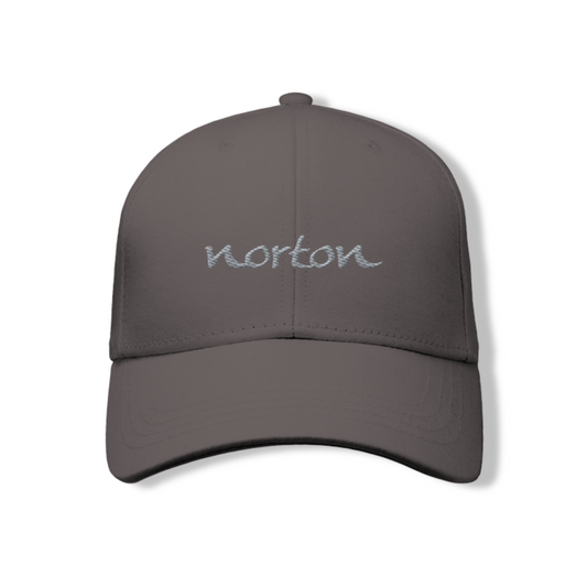 Unisex Cotton Cap – Tone-on-Tone "Norton" Embroidery
