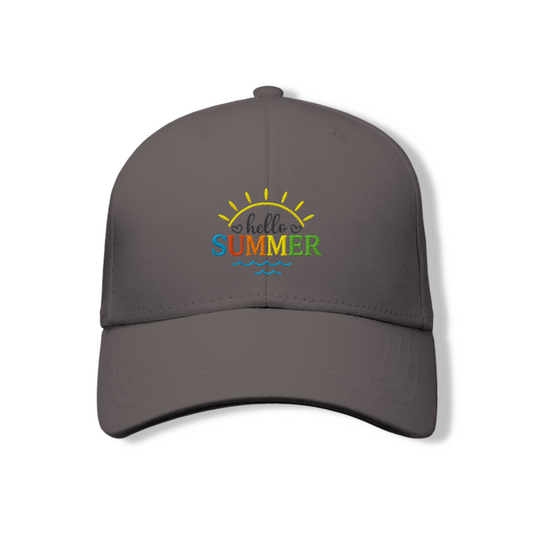 Women's Cotton Cap – "Summer" Embroidery