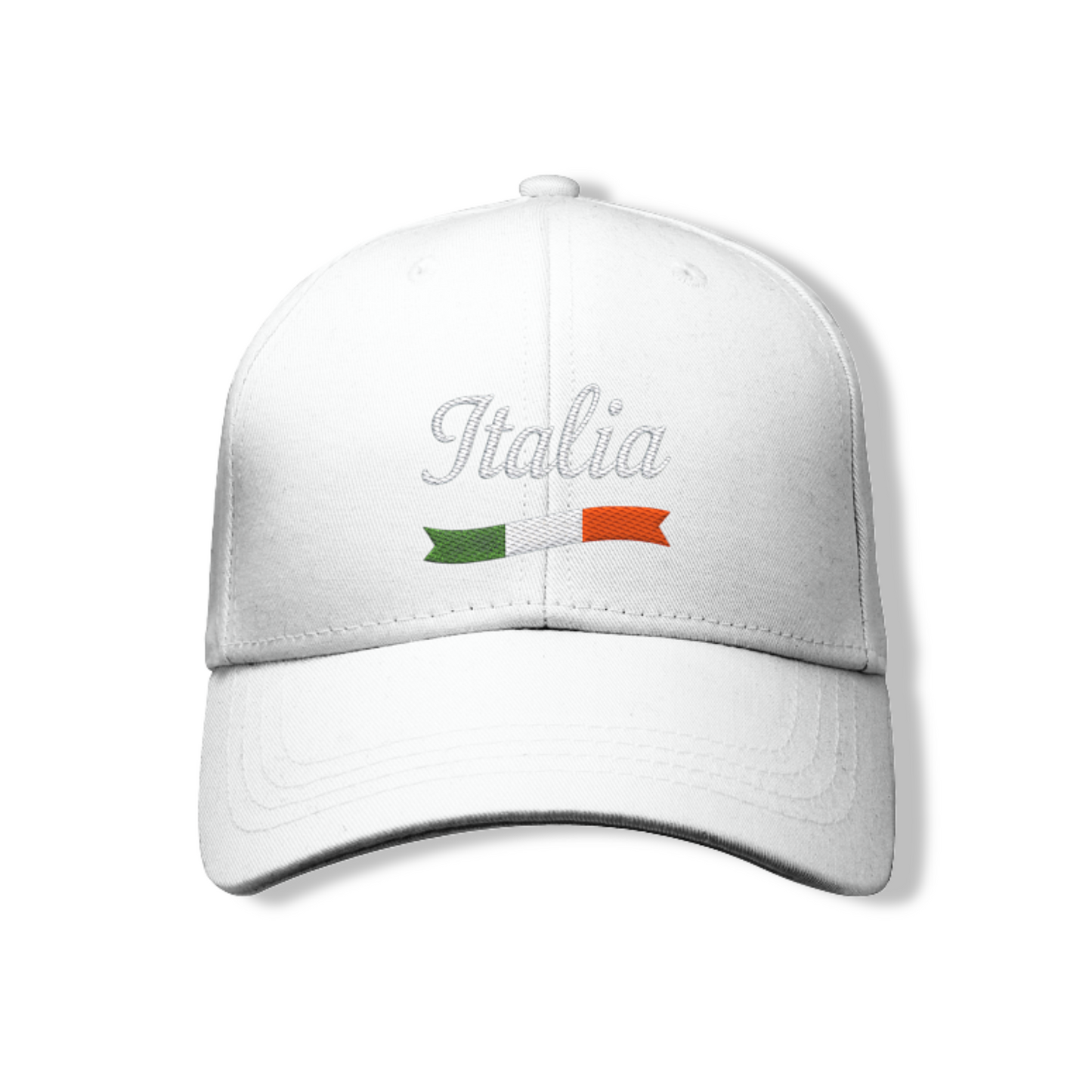 Casquette Unisexe en Coton – Broderie “Italia”