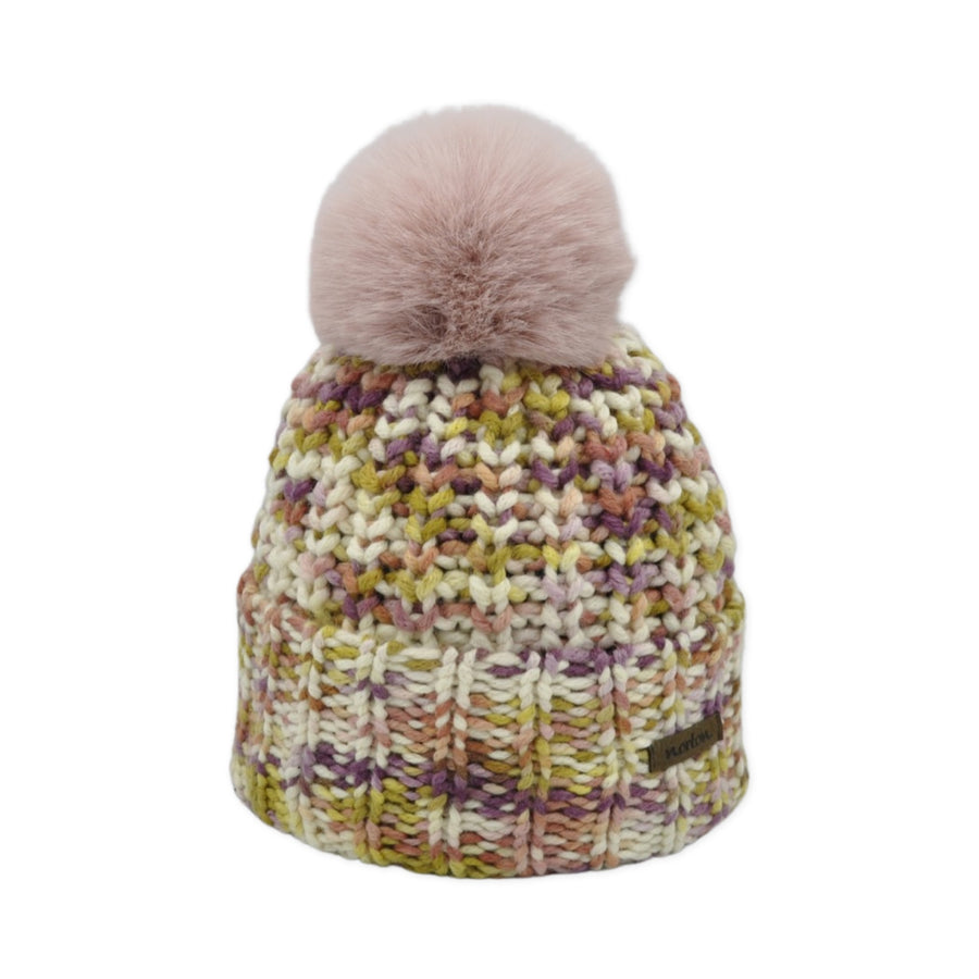 Kids' Thick Merino Wool Beanie with Bobble