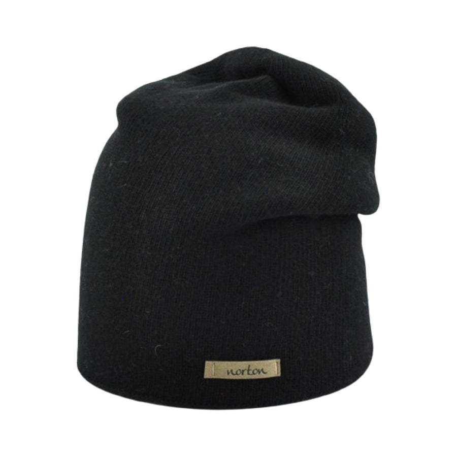 Kaschmir-Mütze in Schwarz