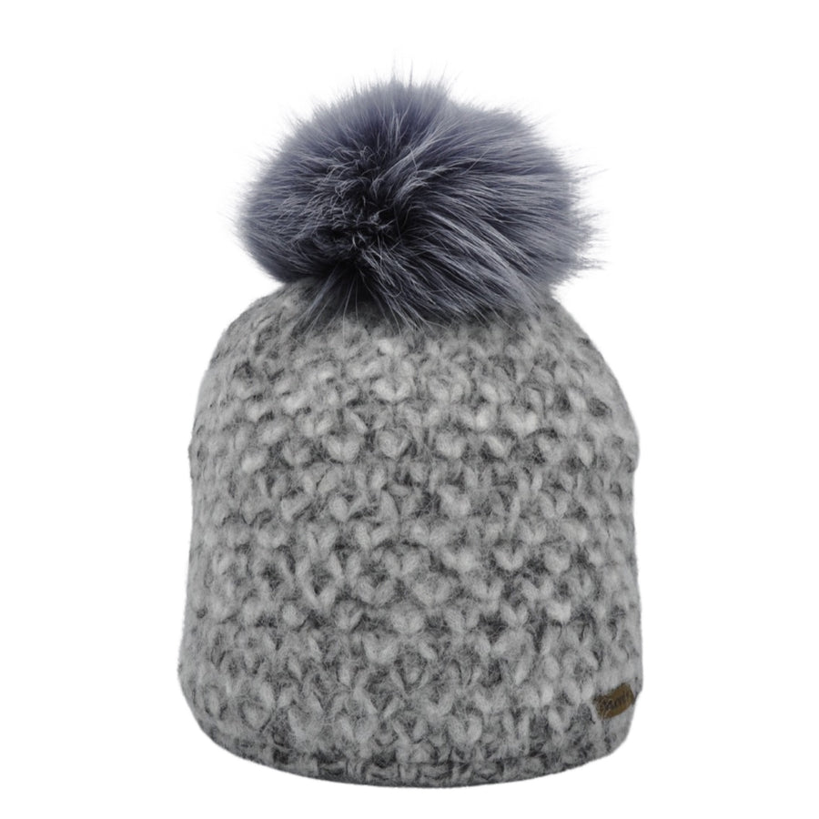 Alpaka-Mütze mit Bommel