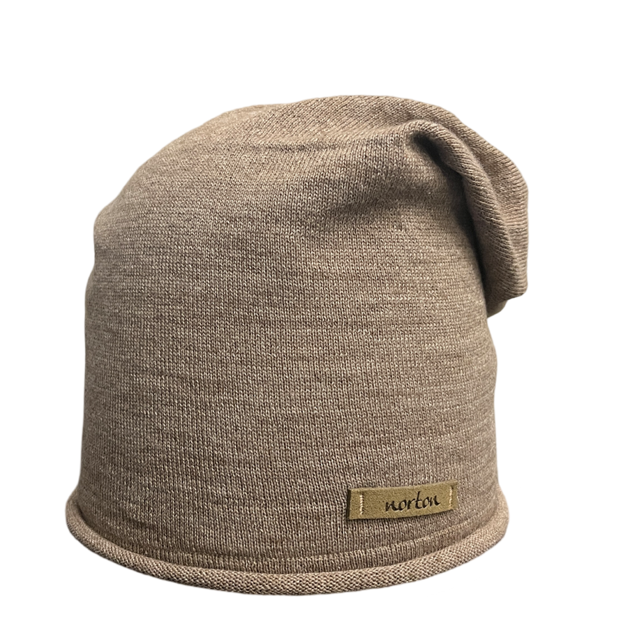 Classic Merino Wool Beanie with Fleece Lining
