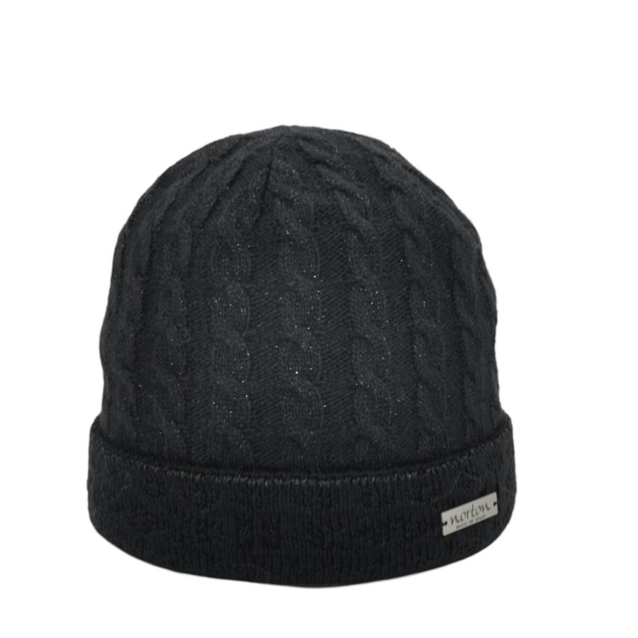Kids' Merino Wool Beanie with Lurex