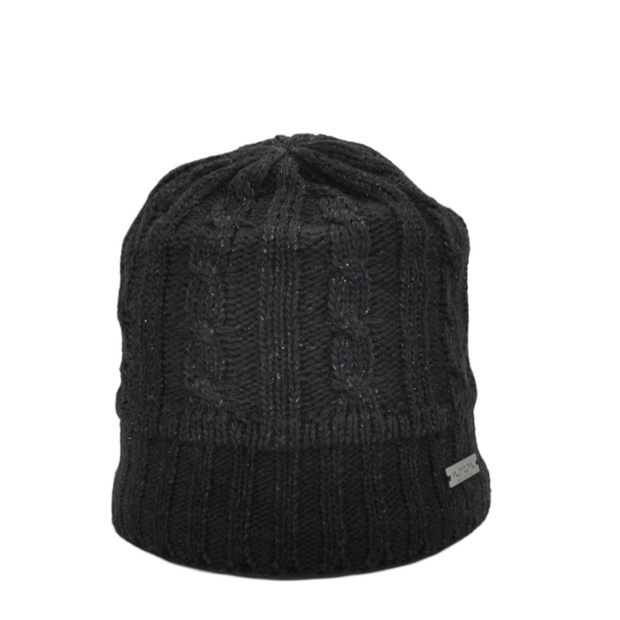 Merino-Mütze mit Lurex