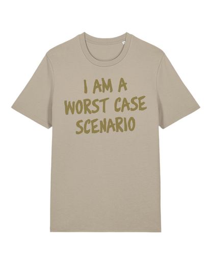 Unisex-Shirt aus Premium Bio-Baumwolle – „ worst case“