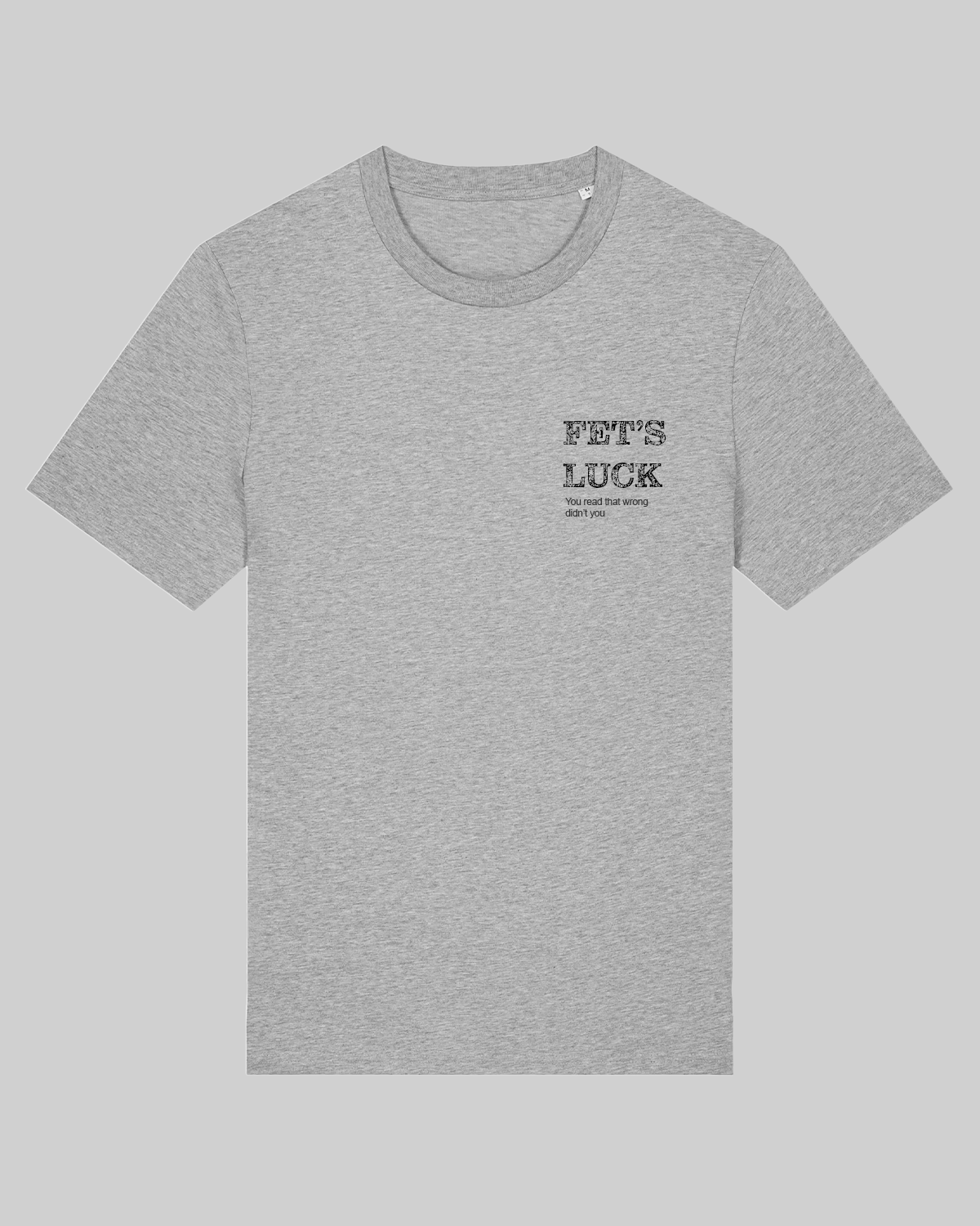 Man's Premium Cotton Shirt – "Fetz luck"