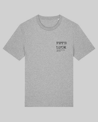 Man's Premium Cotton Shirt – "Fetz luck"
