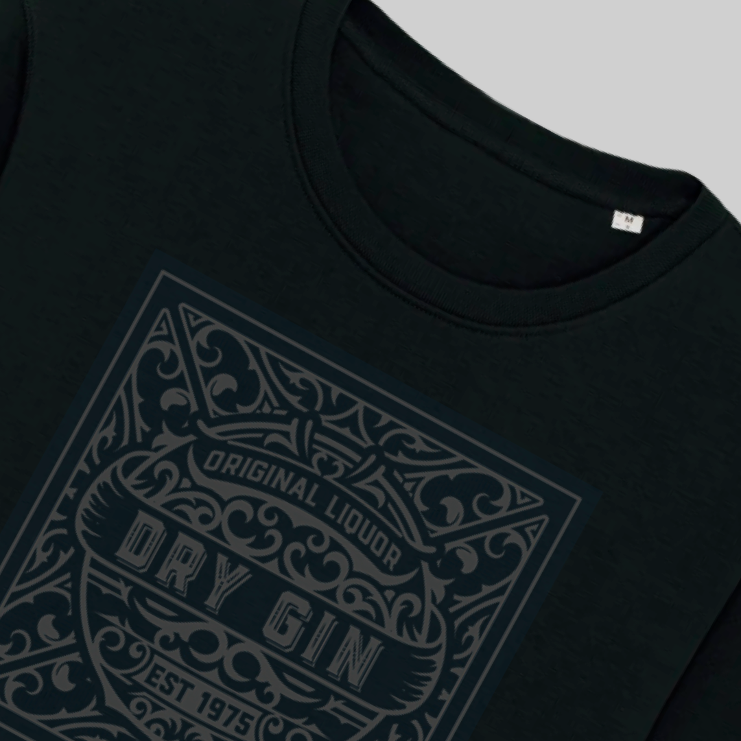 Herren-Sweater aus Premium Baumwolle – "dry gin"