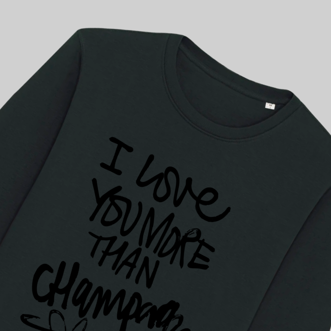 Damen-Sweater aus Premium Baumwolle – „Champagne“