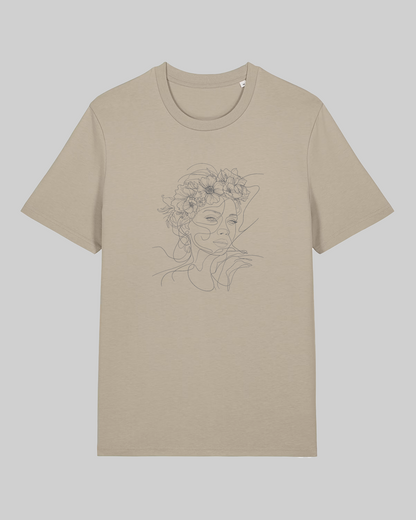 Women's Premium Cotton Shirt – "Fine line woman"