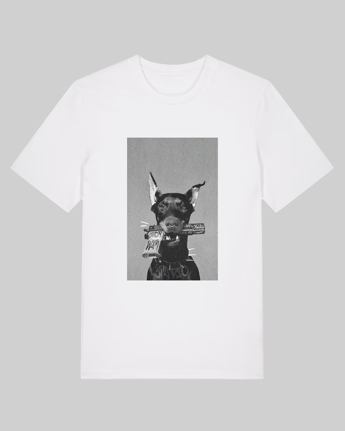 Man's Premium Cotton Shirt – "stop"