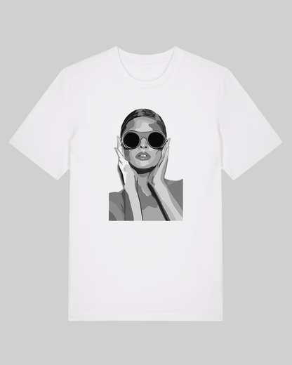 Damen-Shirt aus Premium Baumwolle – „ woman“