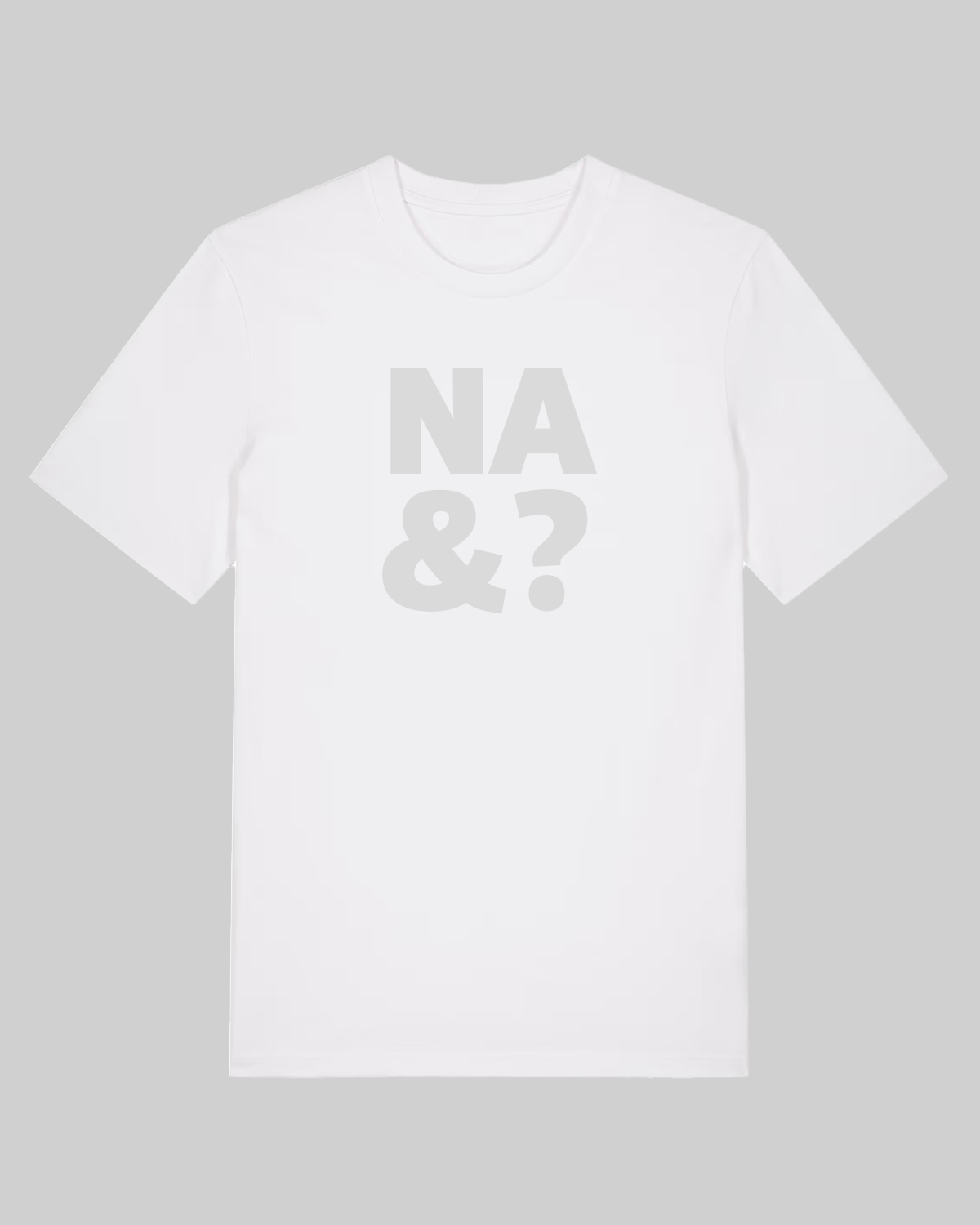 Unisex Premium Cotton Shirt – "Na&?"