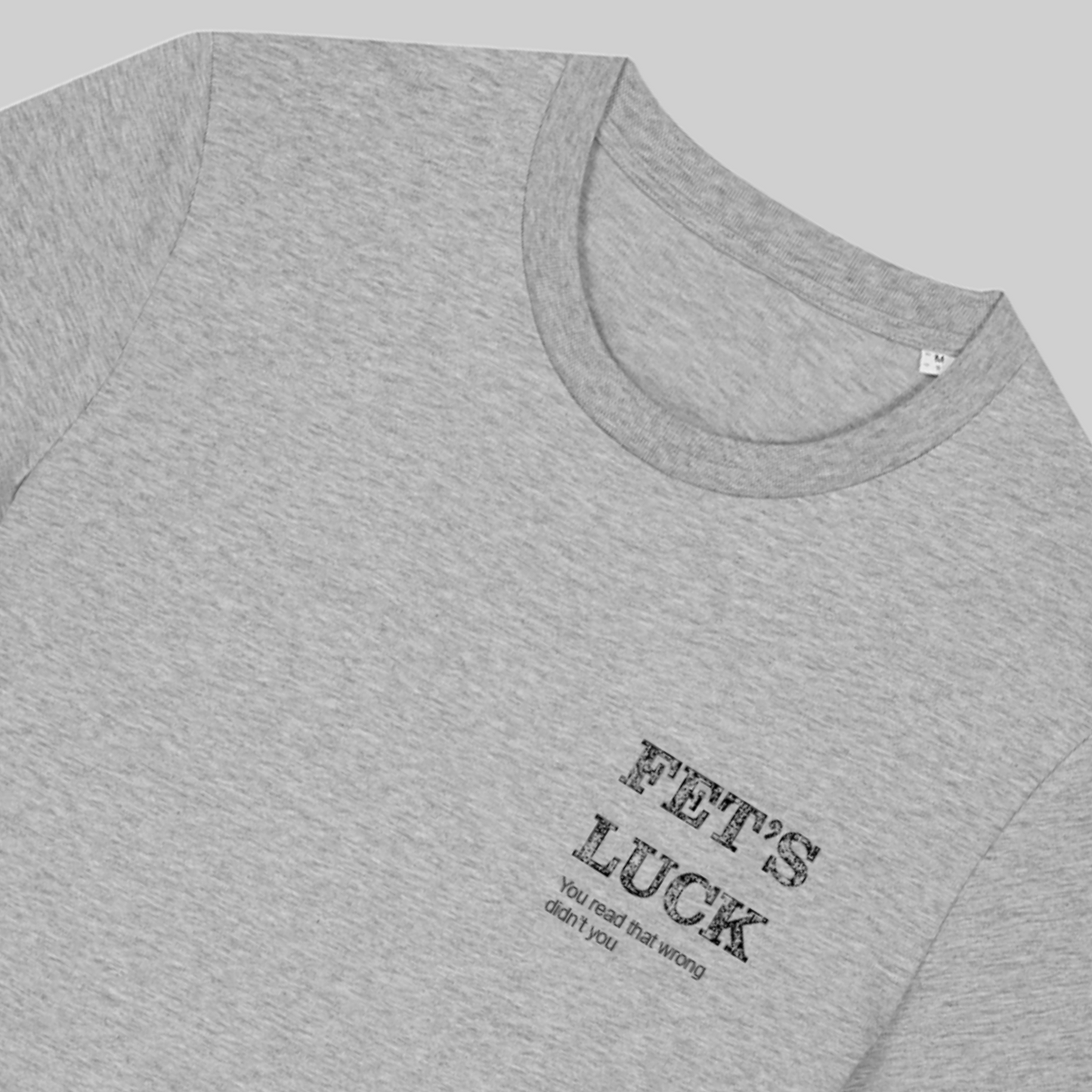 Man's Premium Cotton Shirt – "Fetz luck"