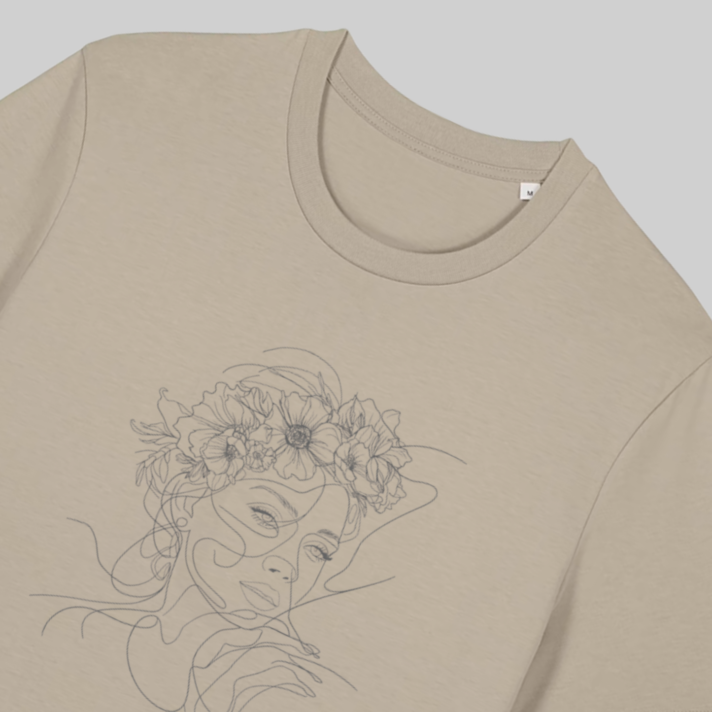 Women's Premium Cotton Shirt – "Fine line woman"