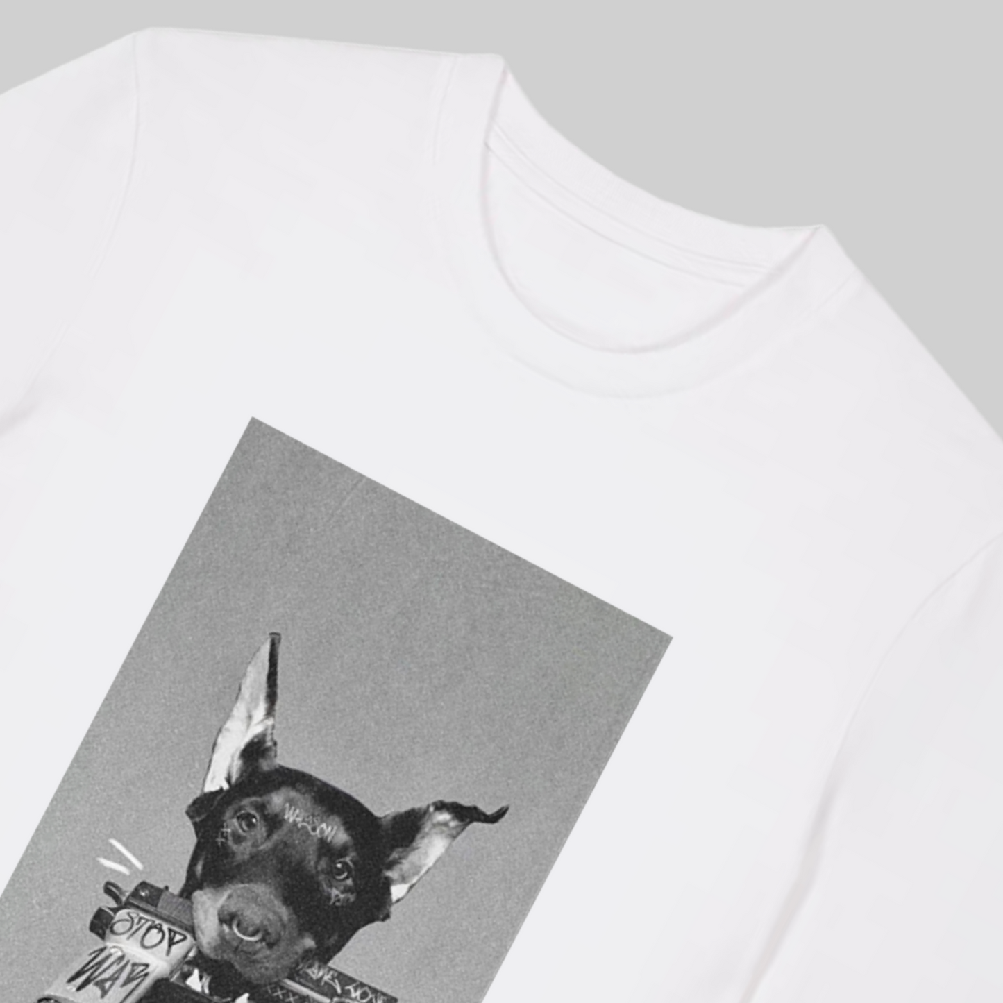 Man's Premium Cotton Shirt – "stop"