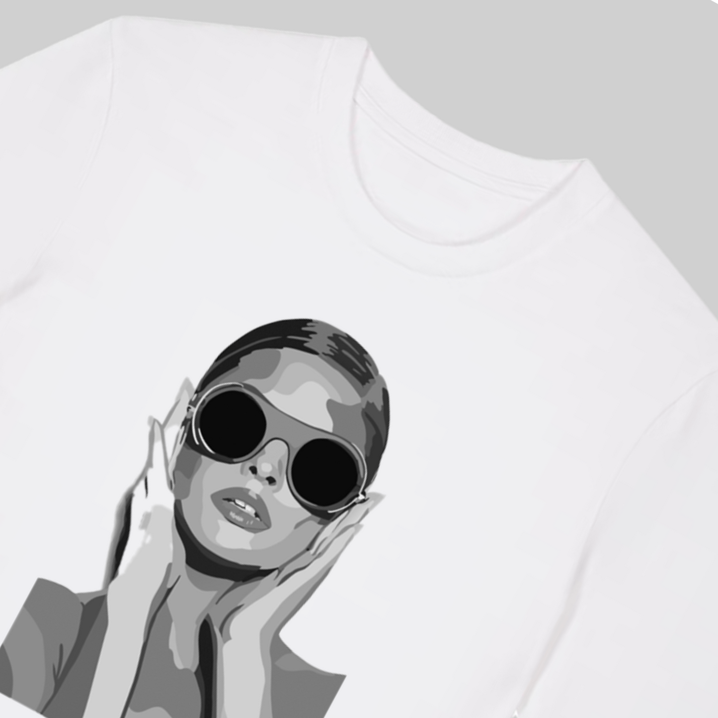 Damen-Shirt aus Premium Baumwolle – „ woman“