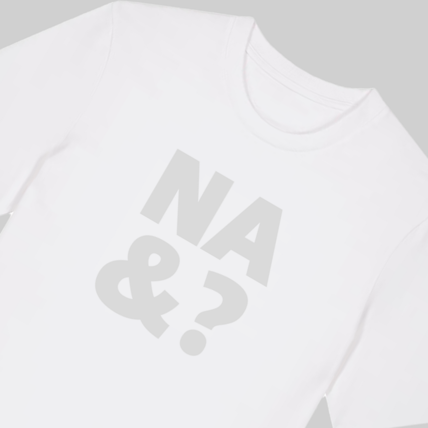 Unisex Premium Cotton Shirt – "Na&?"