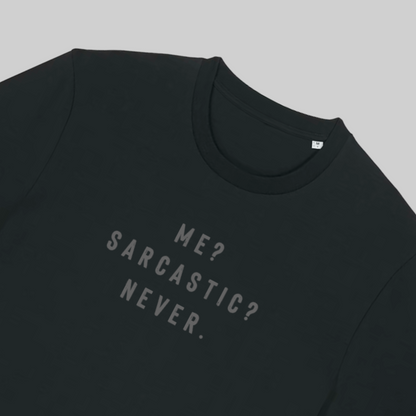Unisex Premium Cotton Shirt – "Sarcastic"