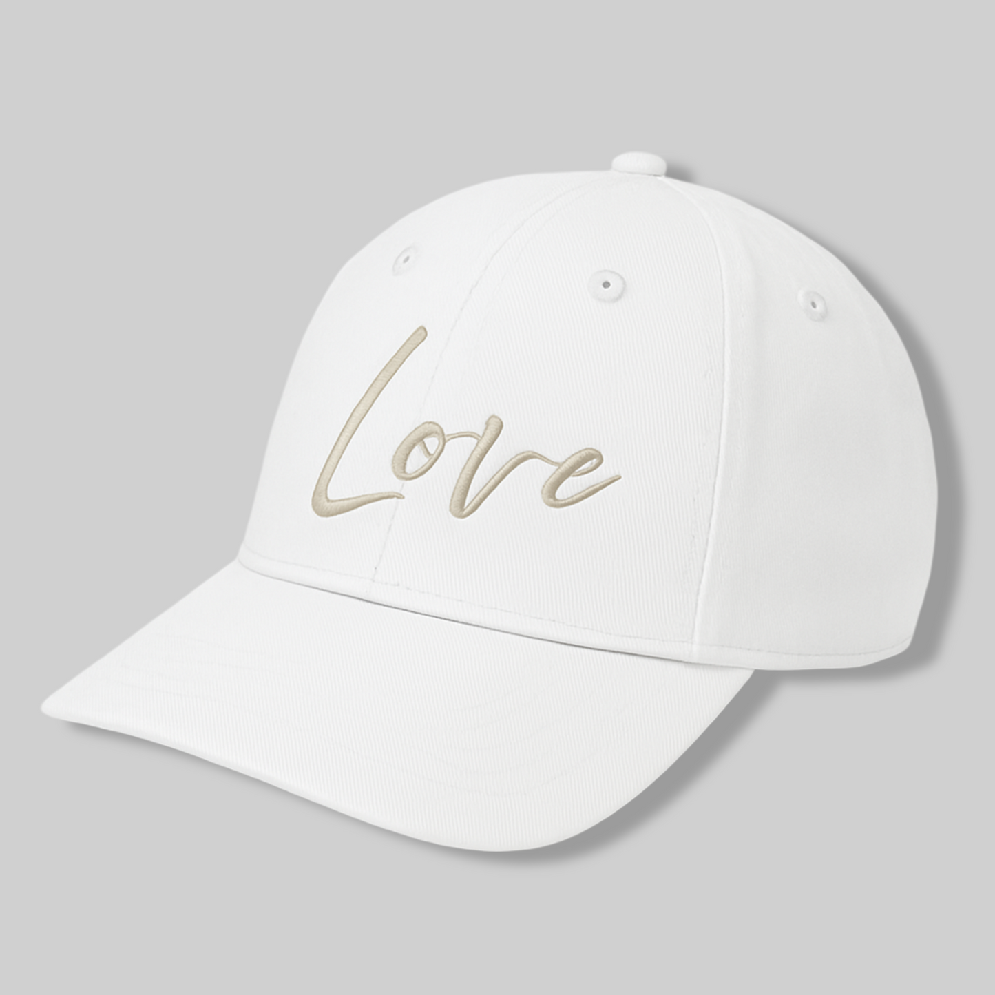 Love Embroidery Baseball Cap