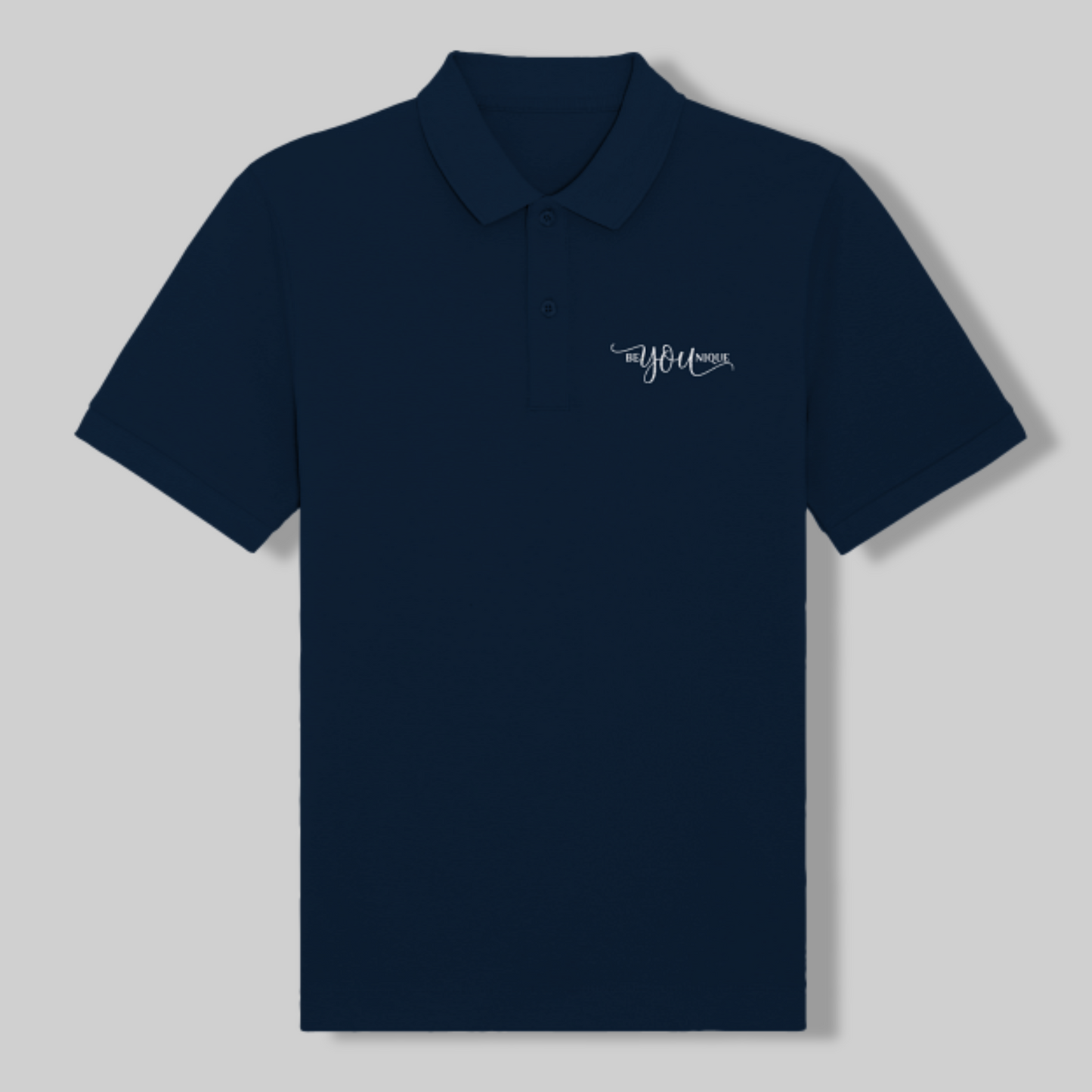 Damen Poloshirt – "Be Younique" Stickerei