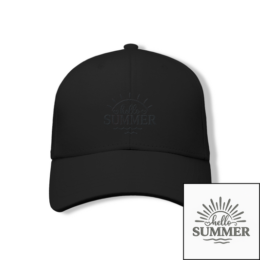 Cappellino Donna in Cotone – Ricamo "Summer"
