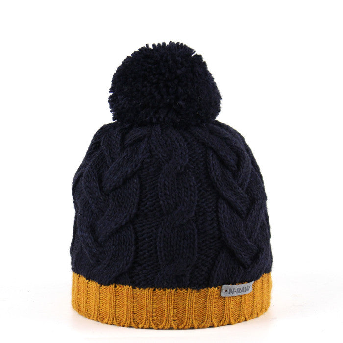 Chunky-Knit Merino Wool Beanie